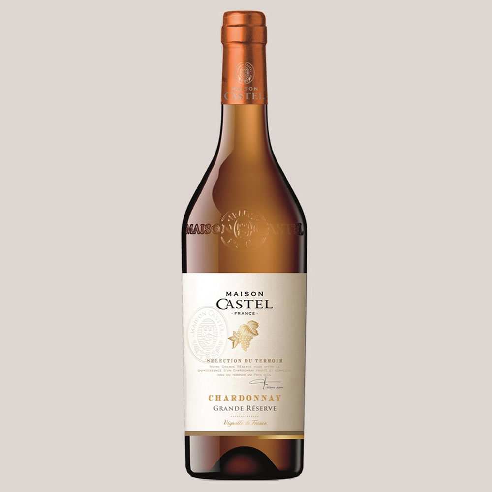 VB - MAISON CASTEL - CHARDONNAY - BLANC 75CL